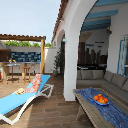 Casa Cerca Del Mar Con Piscina, Aire Acondicionado, Wifi, Admite Mascotas Y Playa Perros - Es-184-9 * Riumar